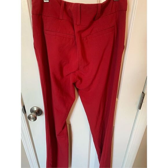 New York and company red pants size 2 - Picture 3 of 6